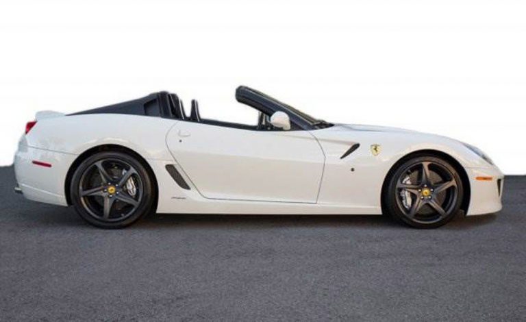Ferrari 599 SA Aperta. A subasta un modelo único