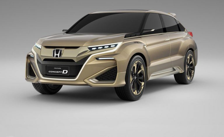 Honda Concept D. Un nuevo crossover para el mercado chino