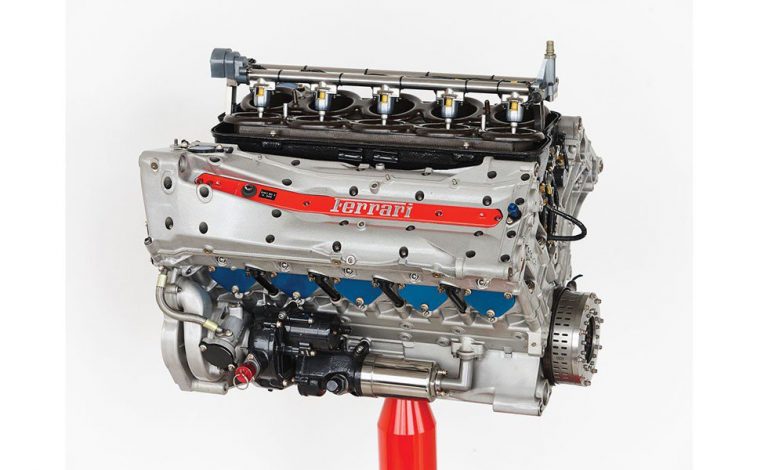 RM Sotheby's subasta este motor Tipo 046/2 del Ferrari F310B