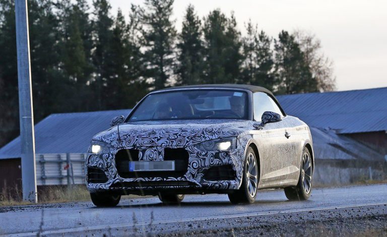 Audi A5 Cabrio. Últimos test