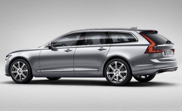 Volvo V90. Este es su aspecto definitivo