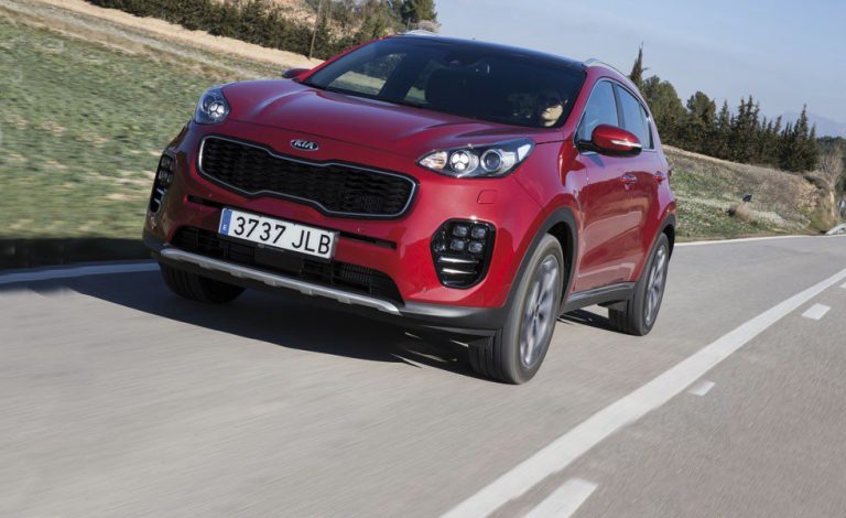 Kia Sportage. Firma de la casa