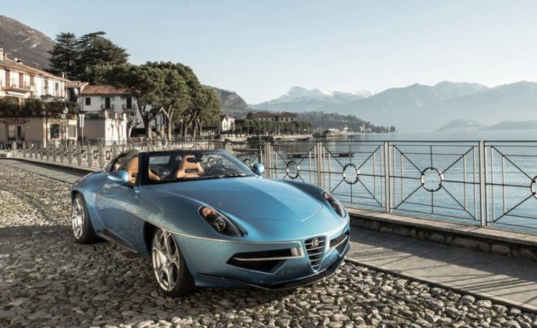 Alfa Romeo Disco Volante Spider. La última maravilla de Carrozzeria Touring