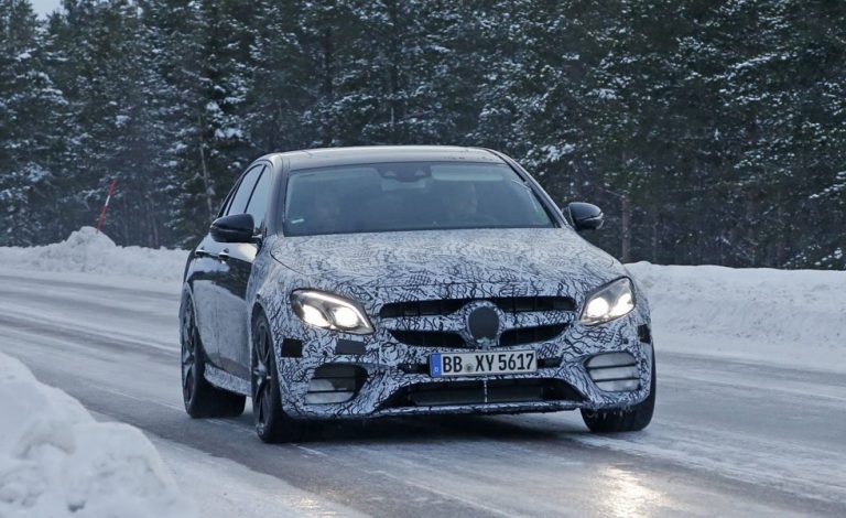 Mercedes E 63 AMG. Casi al desnudo…