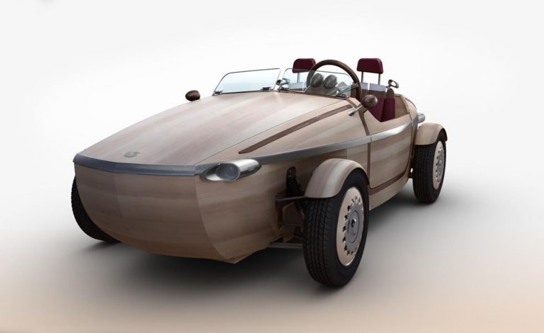 Toyota Setsuna. Un eléctrico de madera