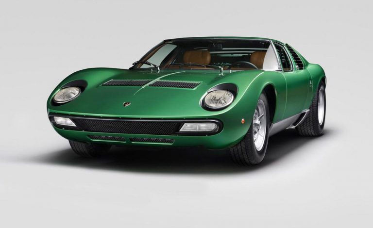 Lamborghini Miura SV. Presentado en Ginebra 1971