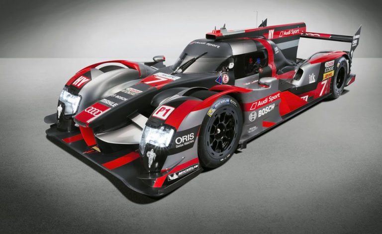 Audi R18 LMP1 2016. Giro de 180 grados