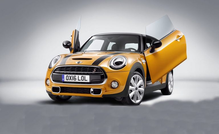 Puertas de tijera para los nuevos MINI