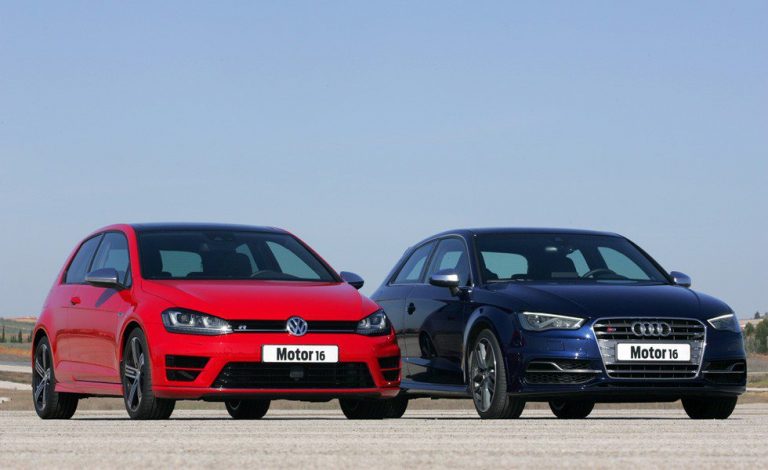 Audi S3 vs. VW Golf R. Con todos ustedes, el dúo dinámico