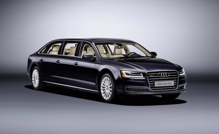 Audi A8 L extended. La limusina de los cuatro aros