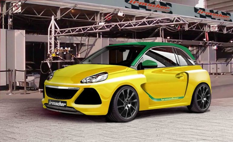 Irmscher Opel Adam S. Guiño al pasado