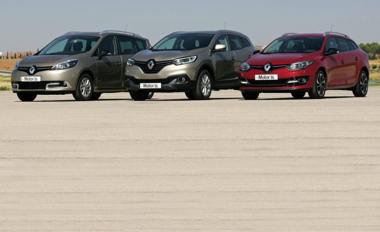 Renault Kadjar / Renault Mégane Sport Tourer / Renault Grand Scénic. La familia siempre es lo primero