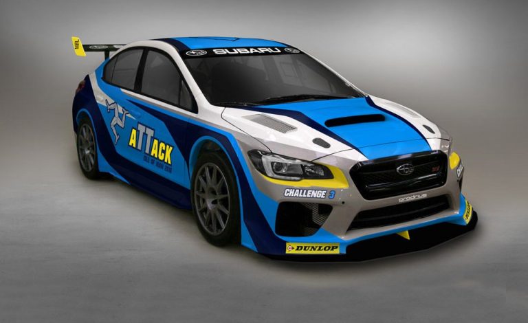 Subaru WRX STI Prodrive. Con sus colores de guerra