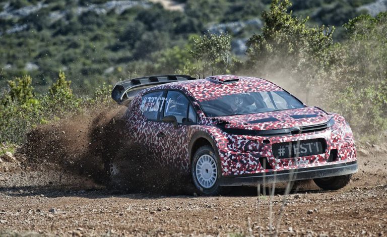 Citroën Racing. Completados los primeros test de su WRC