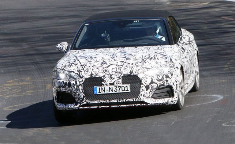 Audi S5 Cabrio. Rueda en Nürburgring