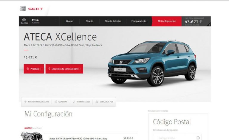 Seat Ateca. El más caro cuesta lo que un Audi Q3 2.0 TDI