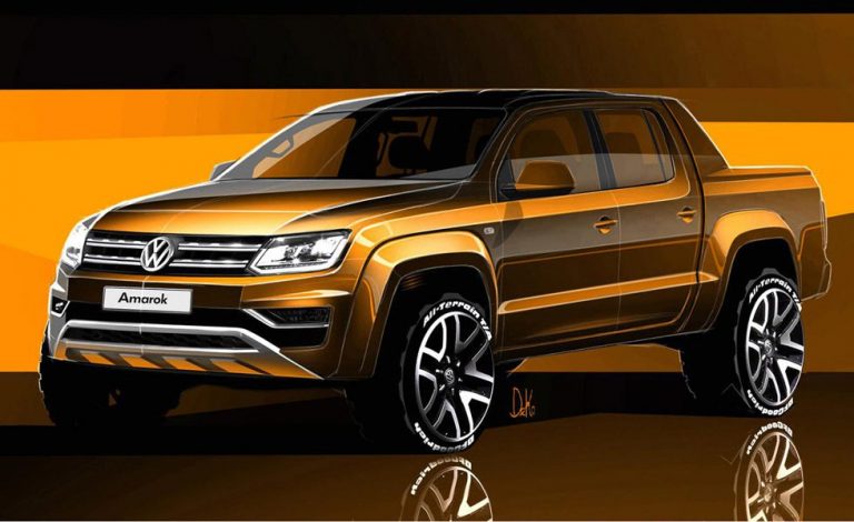 Volkswagen Amarok 2017. Comienza a desvelarse