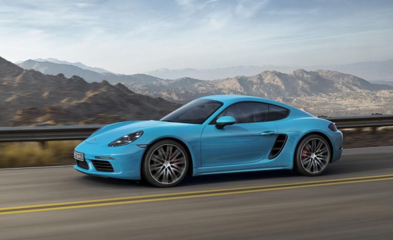 Porsche 718 Cayman. Se apunta a los 4 cilindros