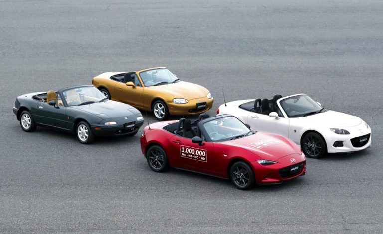 Mazda MX-5. Lleva un millón de unidades producidas