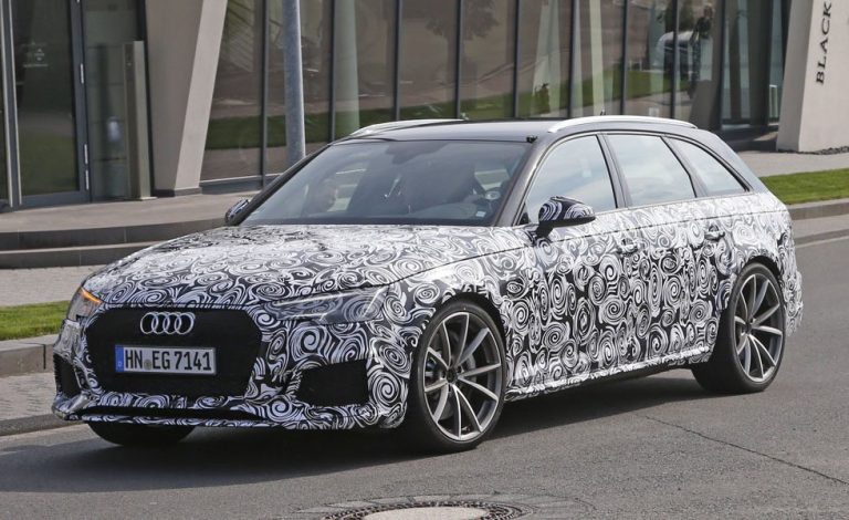 Audi RS4 Avant. ¿Probando los nuevos turbos eléctricos?