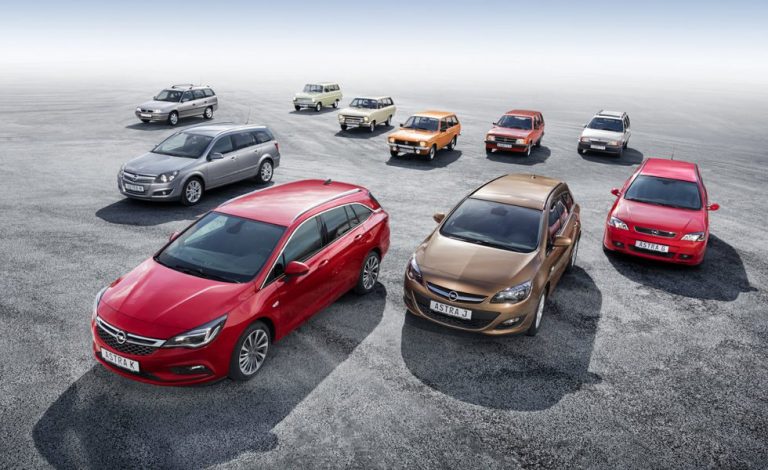 Opel. Historia de los familiares compactos