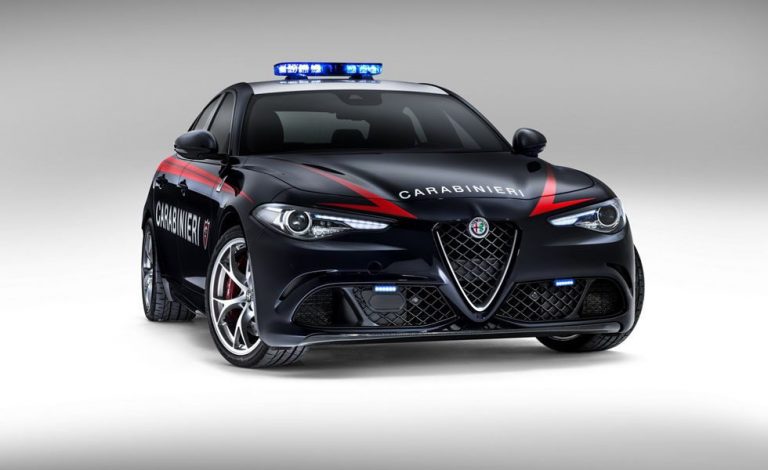 Alfa Romeo Giulia QV. Al servicio de los Carabinieri