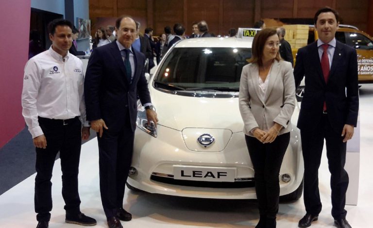 Nissan Leaf. 110 taxis eléctricos para Madrid