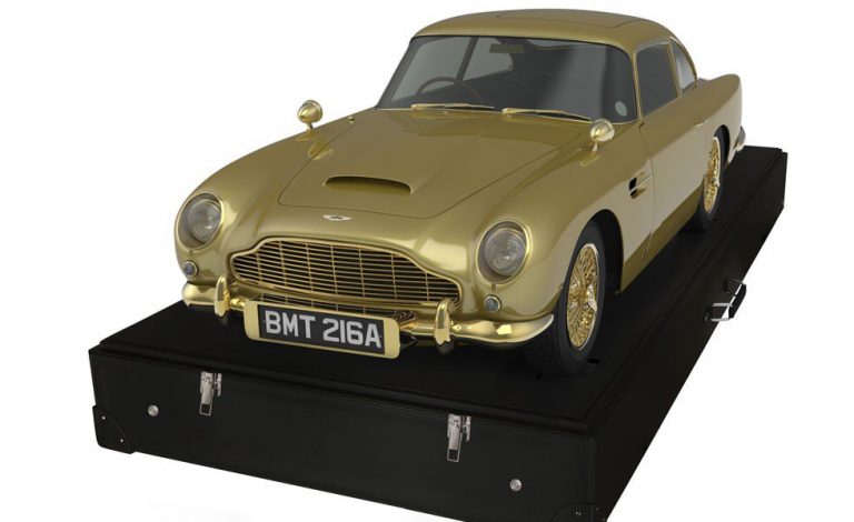 Aston Martin DB5 Goldfinger. Único y a escala 1:3