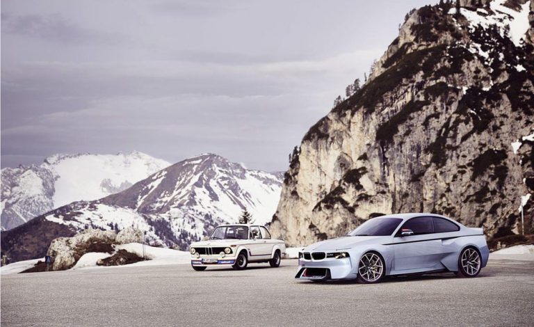 BMW 2002 Hommage Concept. Conmemorando 50 años de historia