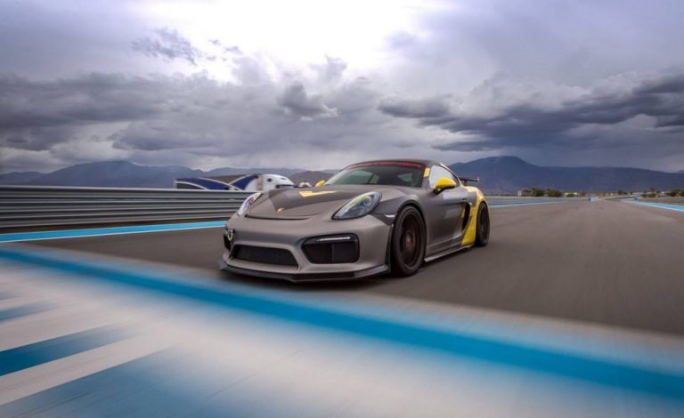 Vorsteiner Porsche Cayman GT4. Casi un Clubsport de carreras