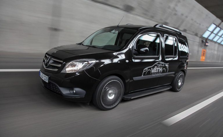 Väth Mercedes Citan. Con un toque deportivo