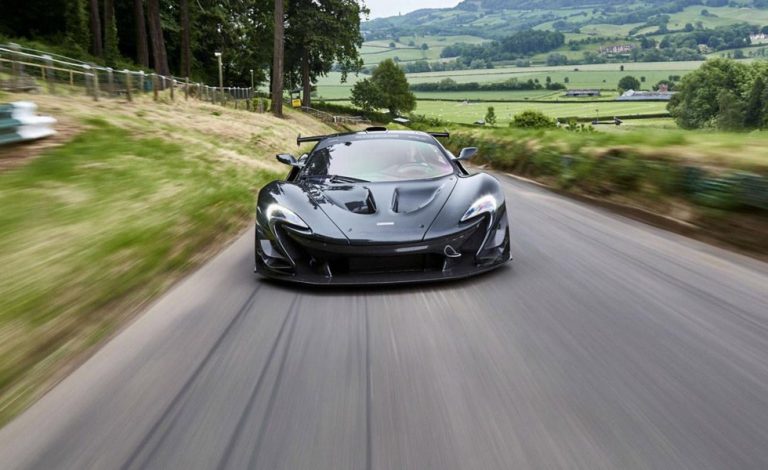McLaren P1 LM. Obra de arte