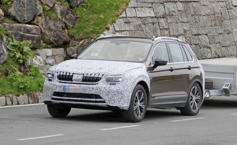 Skoda Yeti 2017. Parece un VW Tiguan