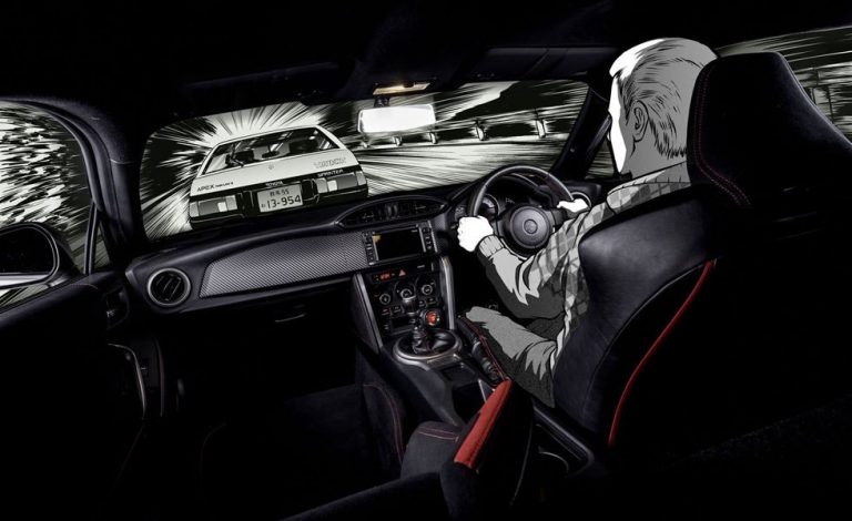Initial D Toyota GT86. De inspiración manga