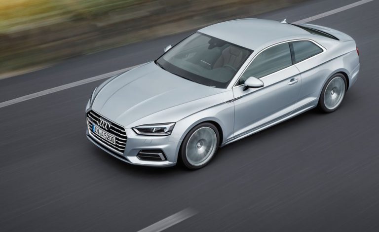 Audi A5 Coupé 2017. Obra de arte II