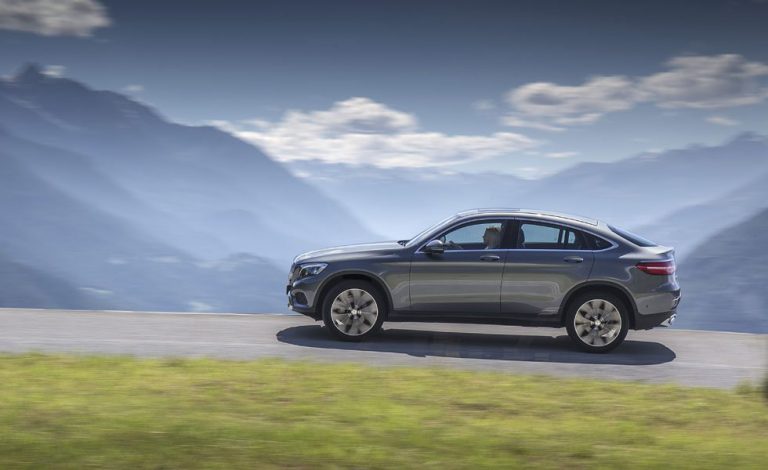 Mercedes GLC Coupé. Silueta deportiva