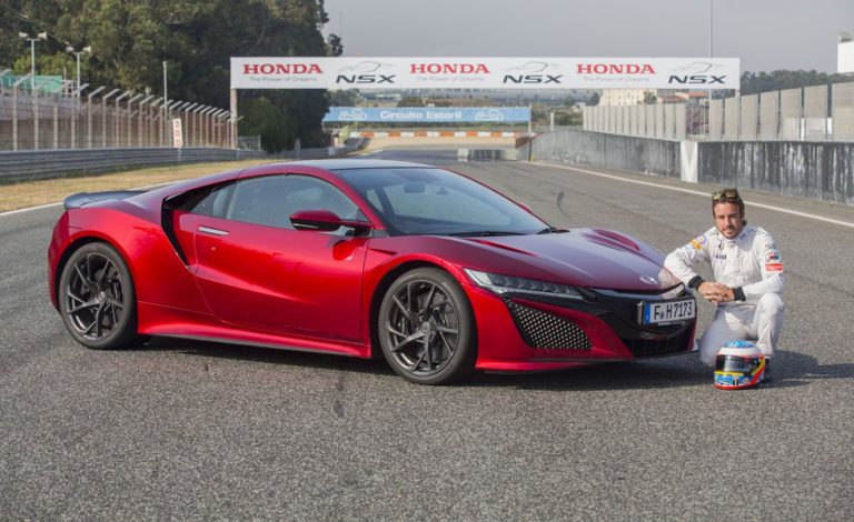 Honda NSX. Alonso lo prueba en Estoril