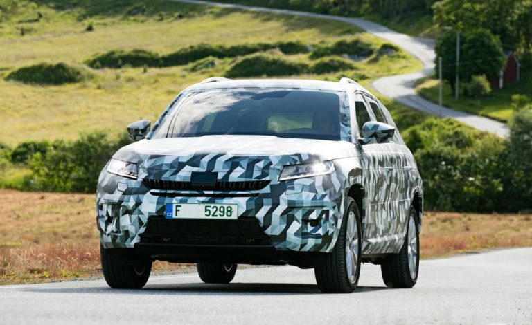 Skoda Kodiaq. Calienta motores