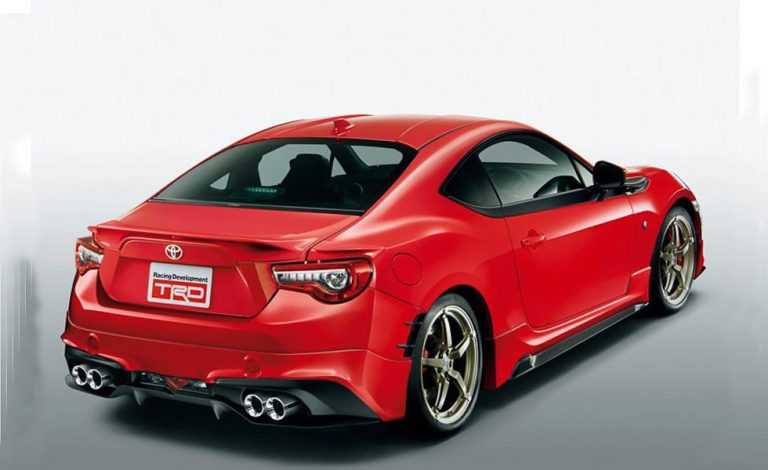 Toyota GT86 TRD. Con nuevos accesorios deportivos