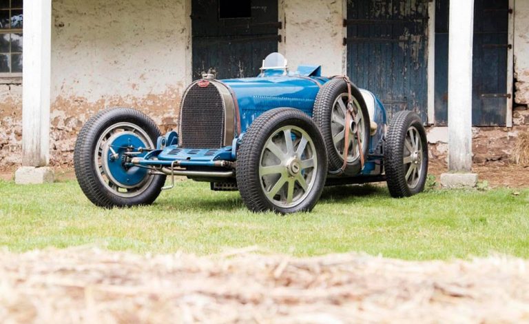 Bugatti Type 51. Este lo pilotó Tazio Nuvolari en Brooklands
