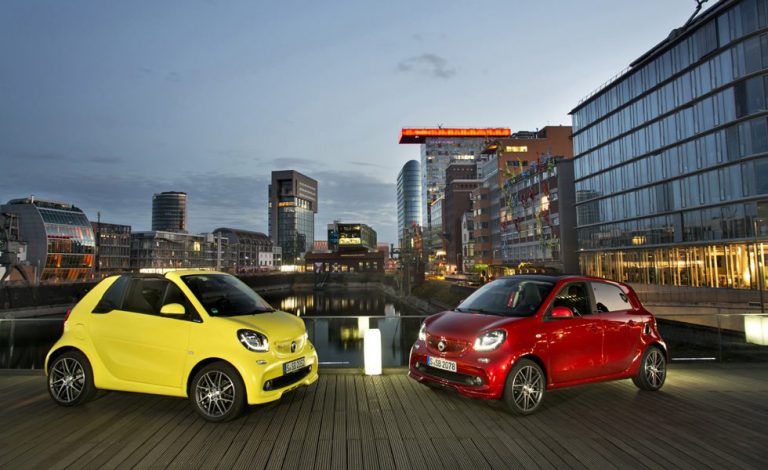 Smart ForTwo y Smart ForFour Brabus. Deportivos de ciudad