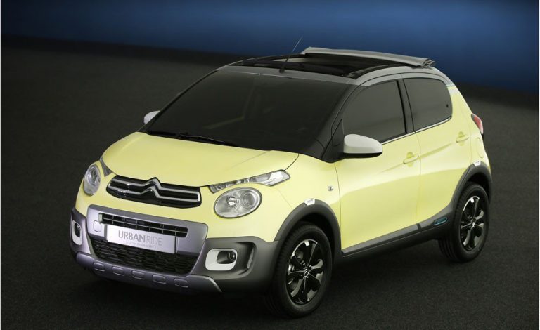 Citroën C1 Urban Ride. Lo veremos en París