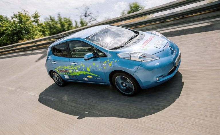 Nissan Leaf Cocoon. Con una batería de 48 kWh de capacidad