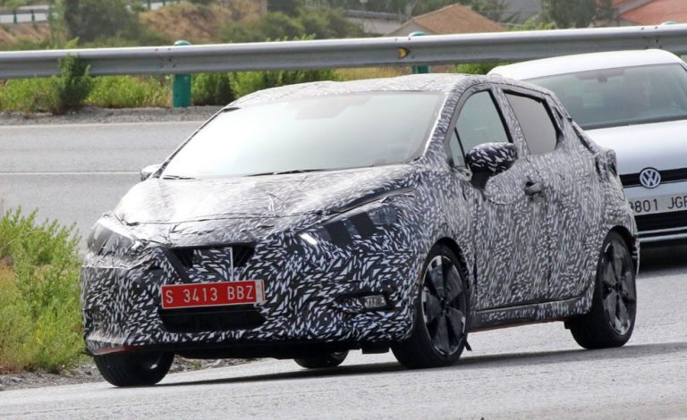 Nissan Micra 2017. Lo cazamos en España