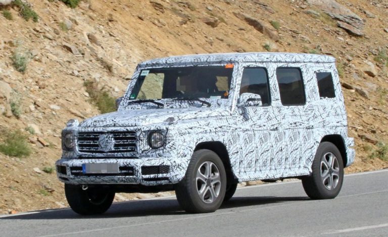 Mercedes G 2017. Incombustible