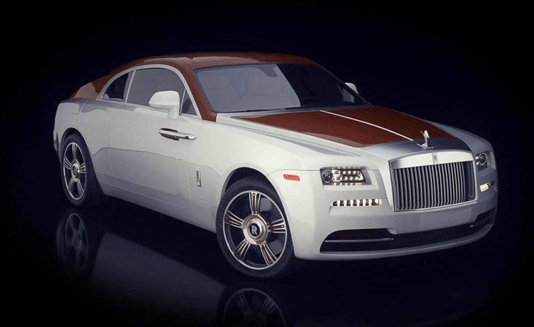 Rolls Royce Wraith Regatta. Artesanía en madera
