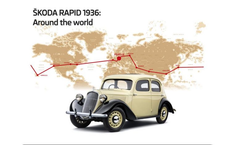 Skoda Rapid. El legendario viaje de su antepasado