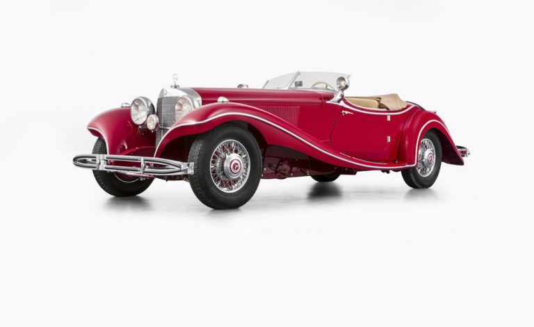 Mercedes 500K Special Roadster. Con una historia única