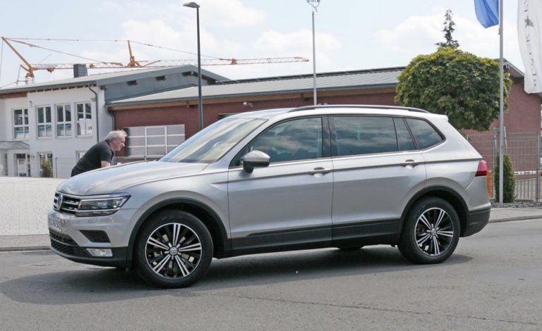 Volkswagen Tiguan LWB. Sin camuflaje