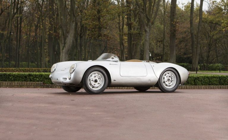 Porsche 550 RS Spyder. A subasta uno de los 90 fabricados